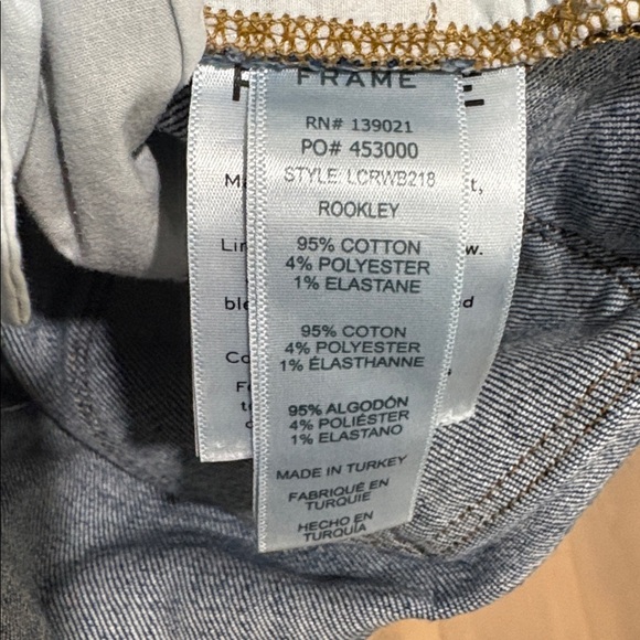 Frame Denim Distressed Blue Jean Shorts - Picture 5 of 5